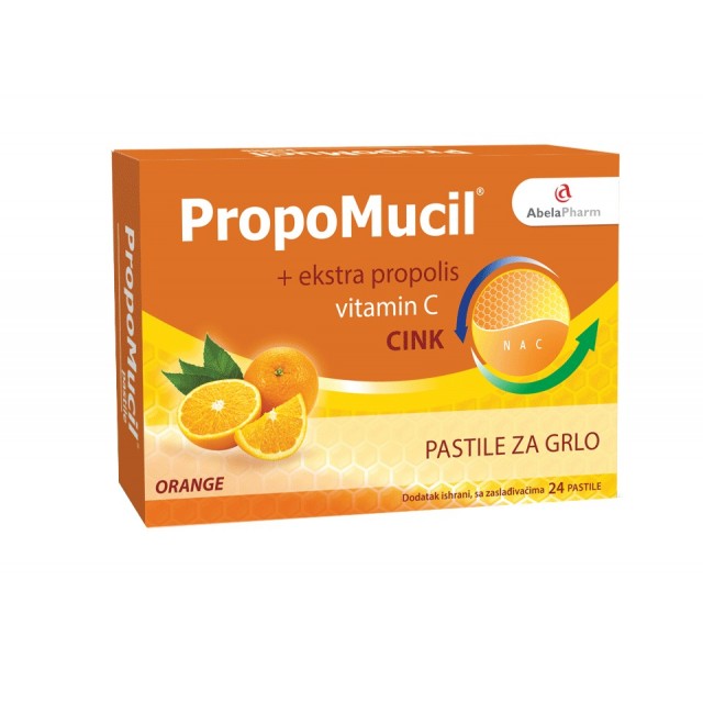 PROPOMUCIL PASTILE- NARANDŽA PROPOMUCIL PASTILE- NARANDŽA